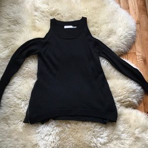 Ramy Brook - light weight black cut  sweater